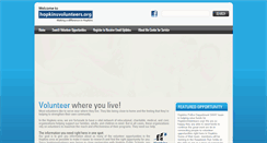 Desktop Screenshot of hopkinsvolunteers.org